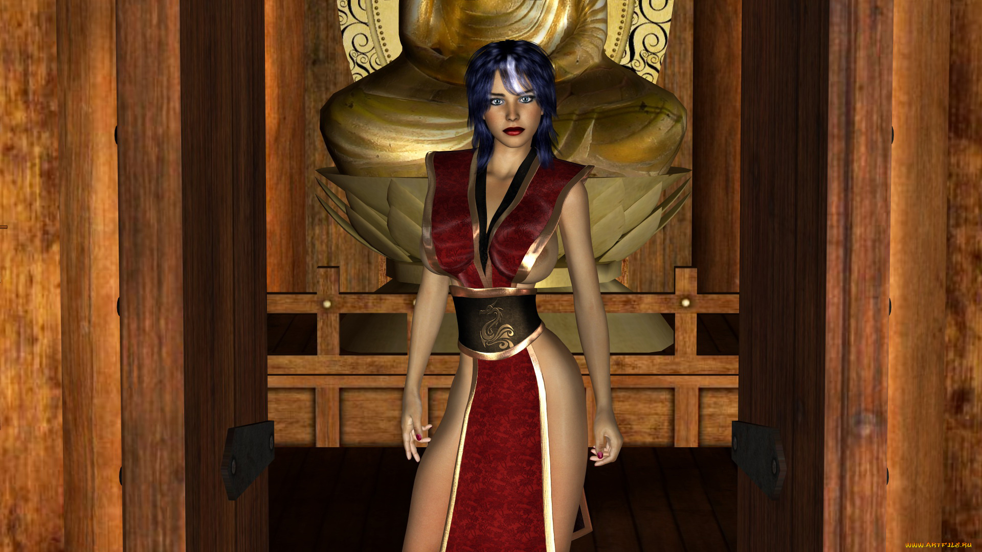 3д, графика, люди, , people, девушка, фон, взгляд, платье