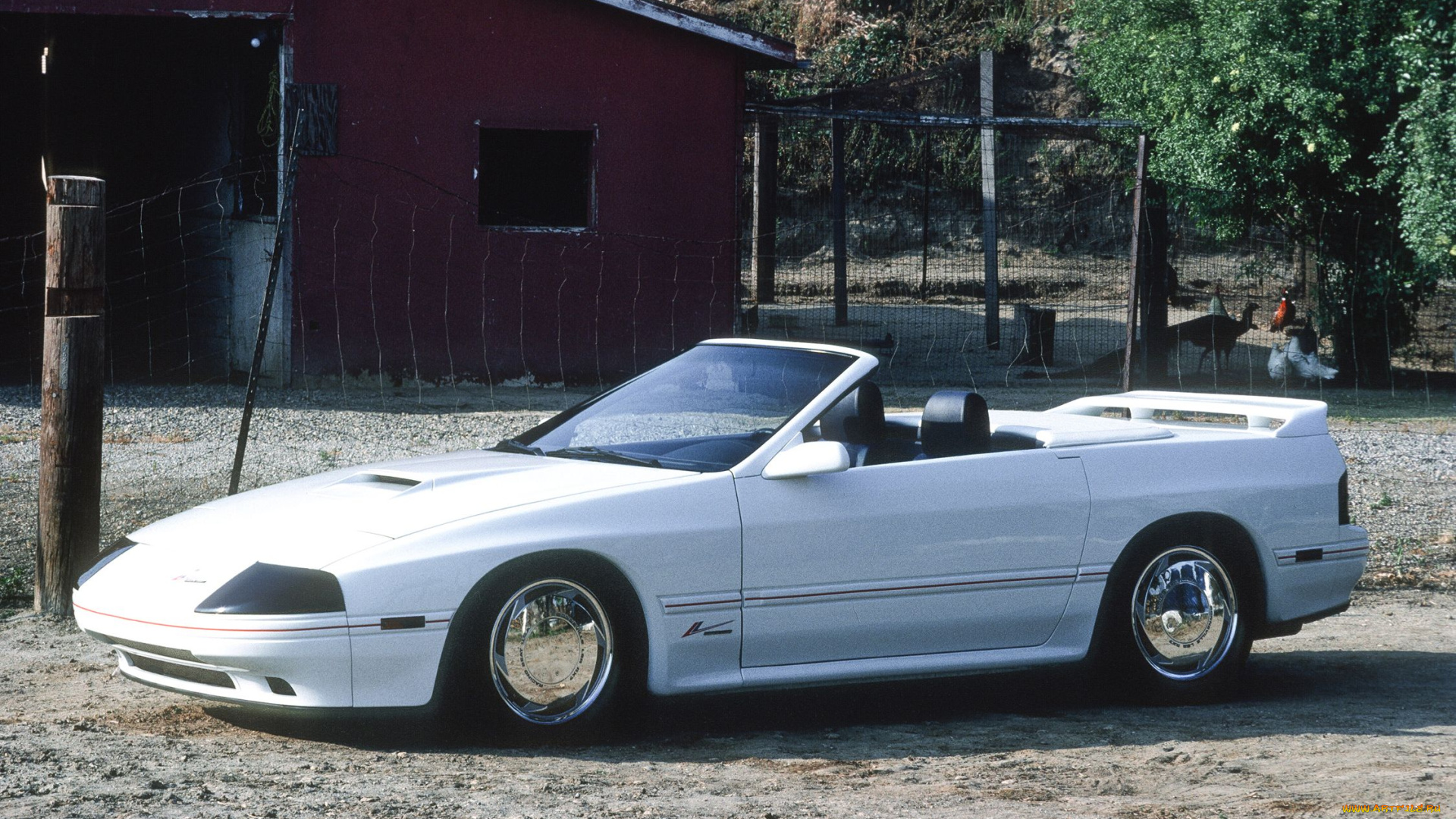 автомобили, mazda, rx-7, california