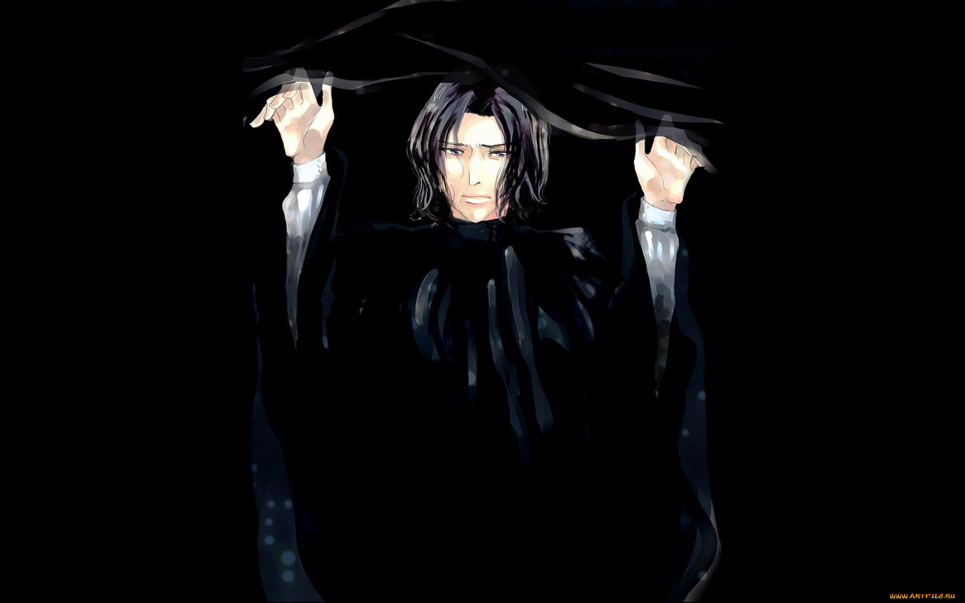 рисованное, кино, , мультфильмы, северус, снейп, мантия