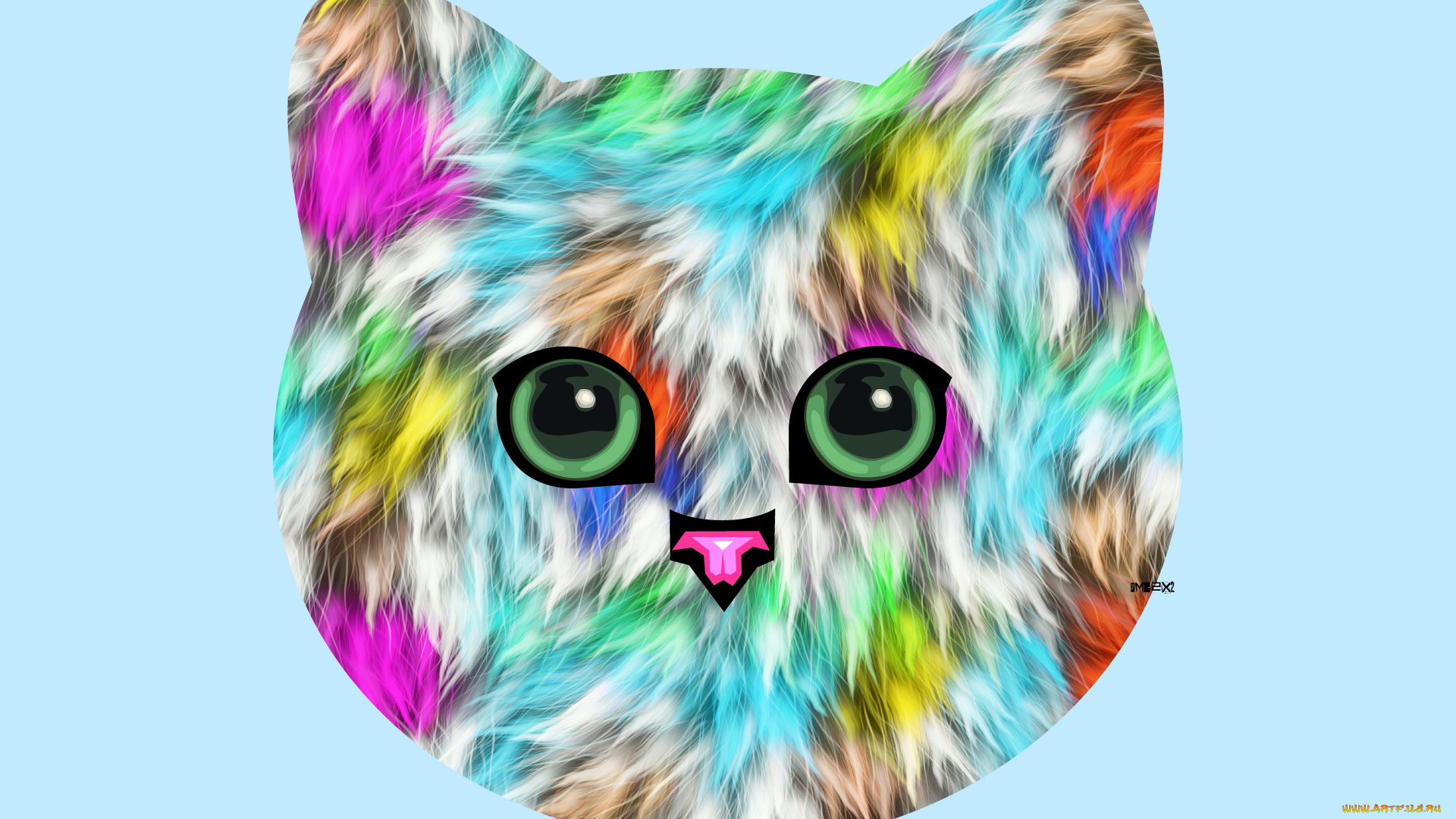 разное, компьютерный, дизайн, кот, кошка