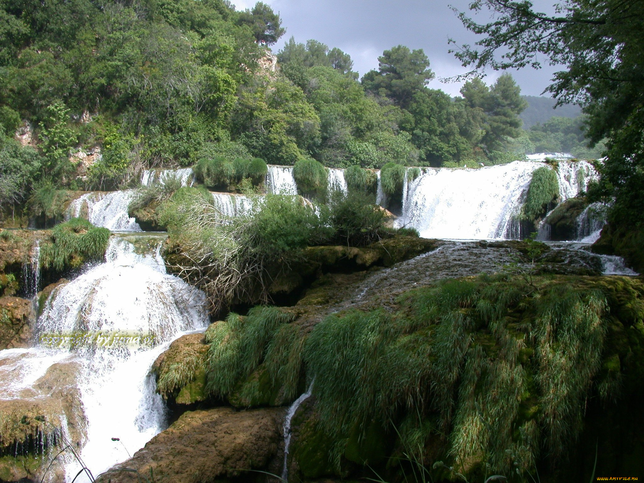 природа, водопады