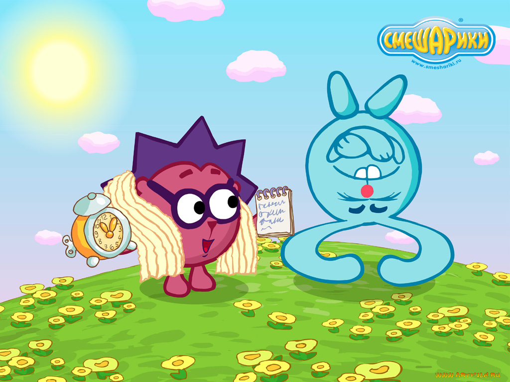мультфильмы, смешарики