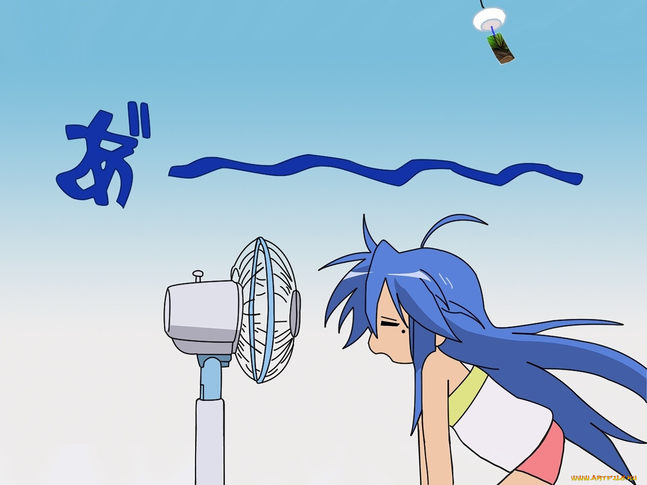 аниме, lucky, star