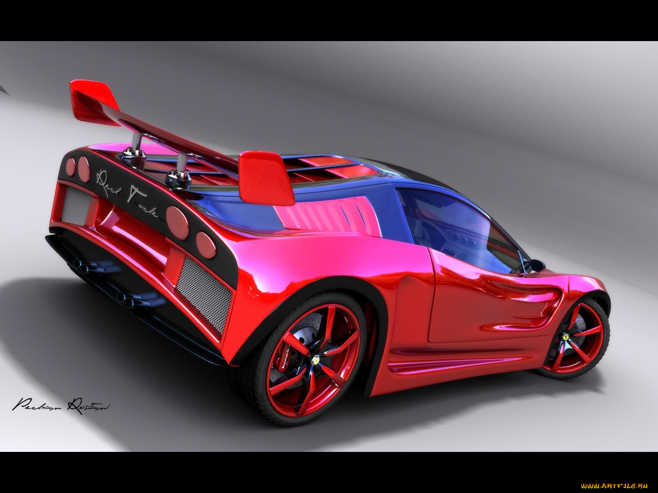 автомобили, 3д