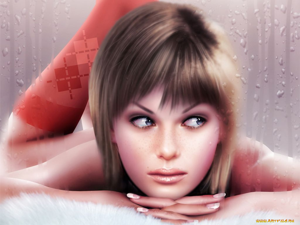 рисованные, люди