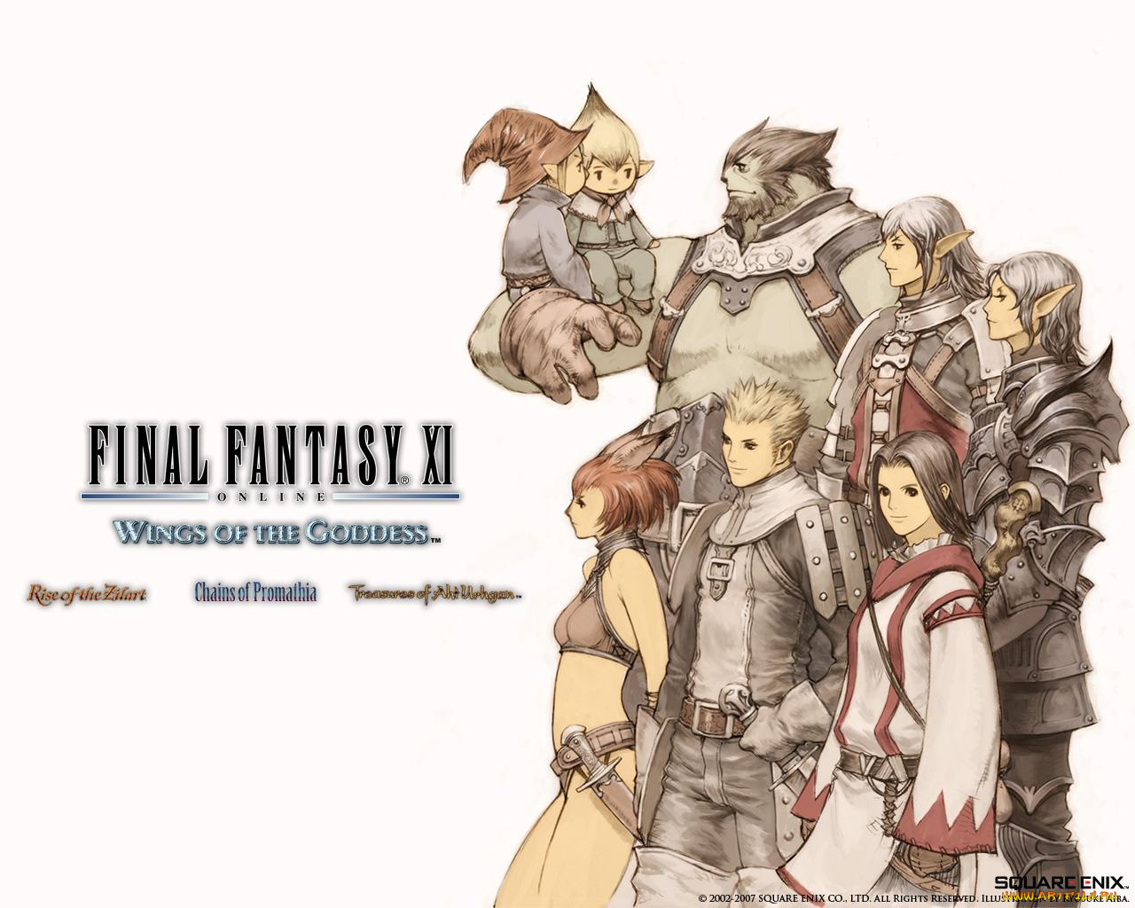 final, fantasy, xi, wings, of, the, goddess, видео, игры