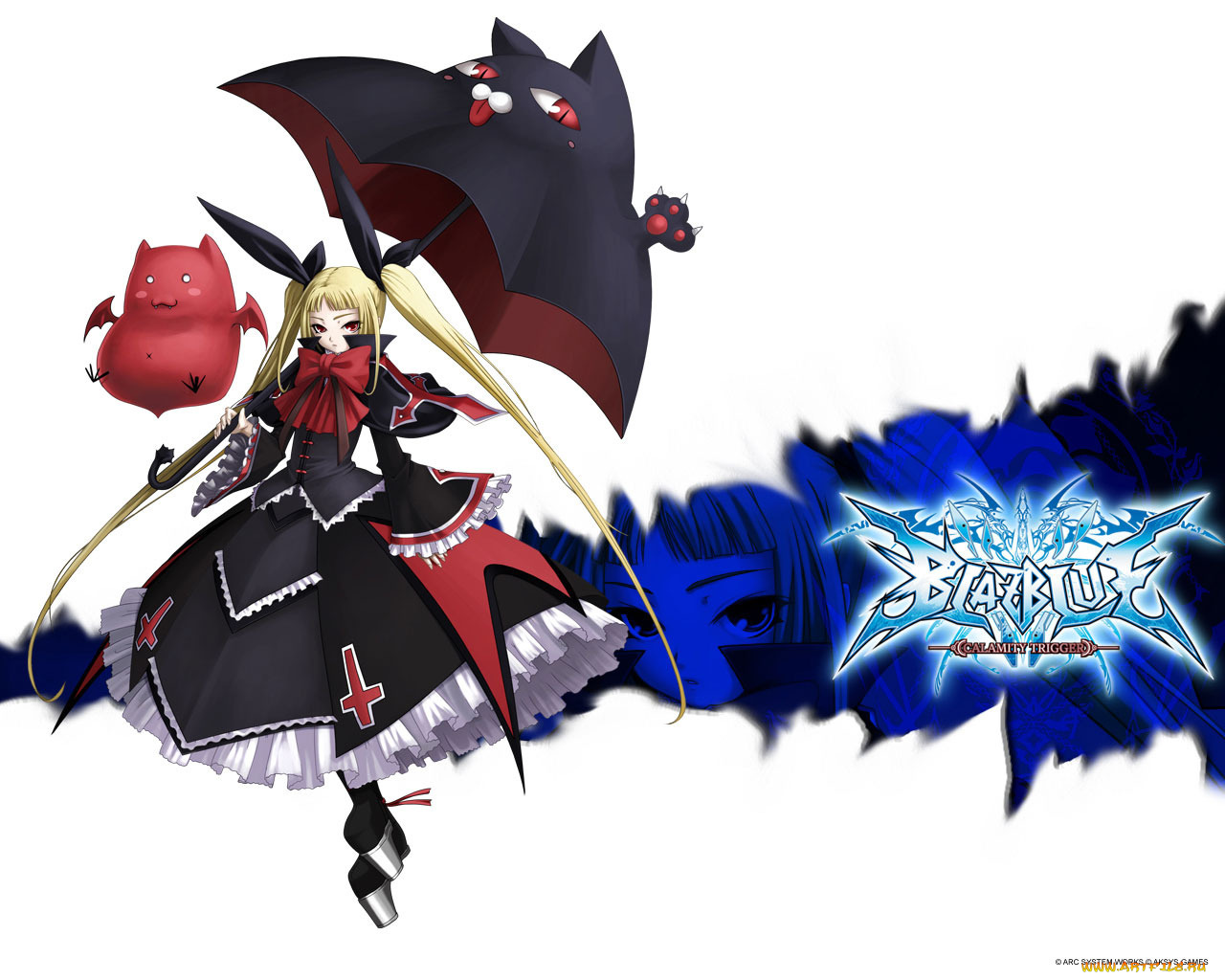 blazblue, calamity, trigger, видео, игры