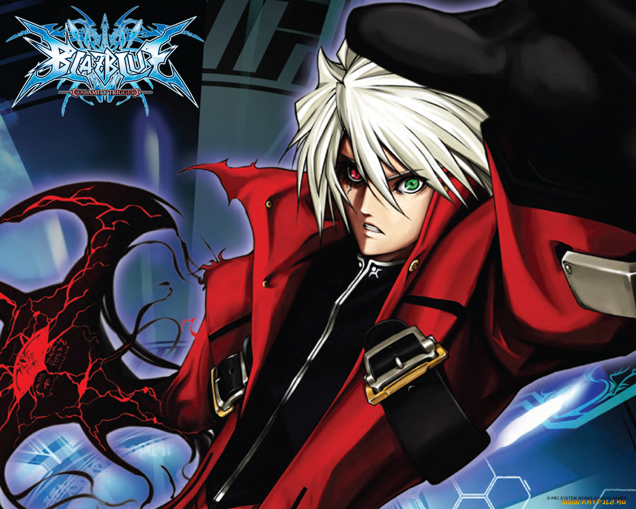 blazblue, calamity, trigger, видео, игры