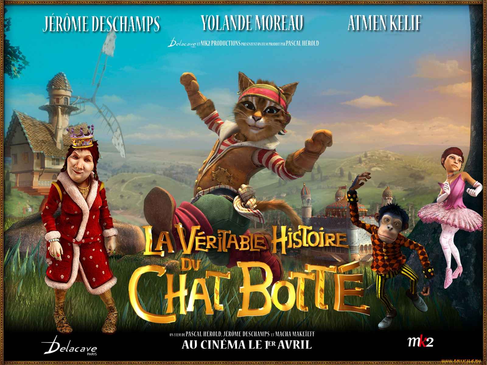 правдивая, история, кота, сапогах, мультфильмы, la, v&, 233, ritable, histoire, du, chat, bott&