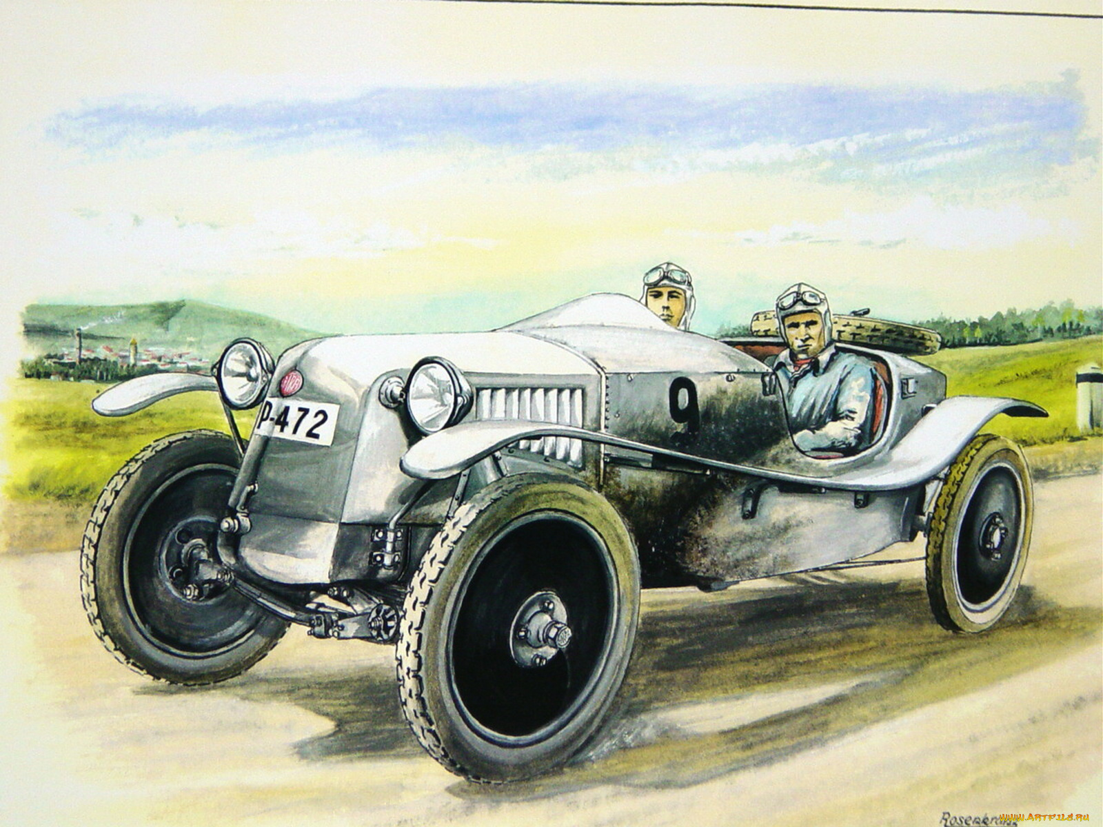 рисованные, авто, мото