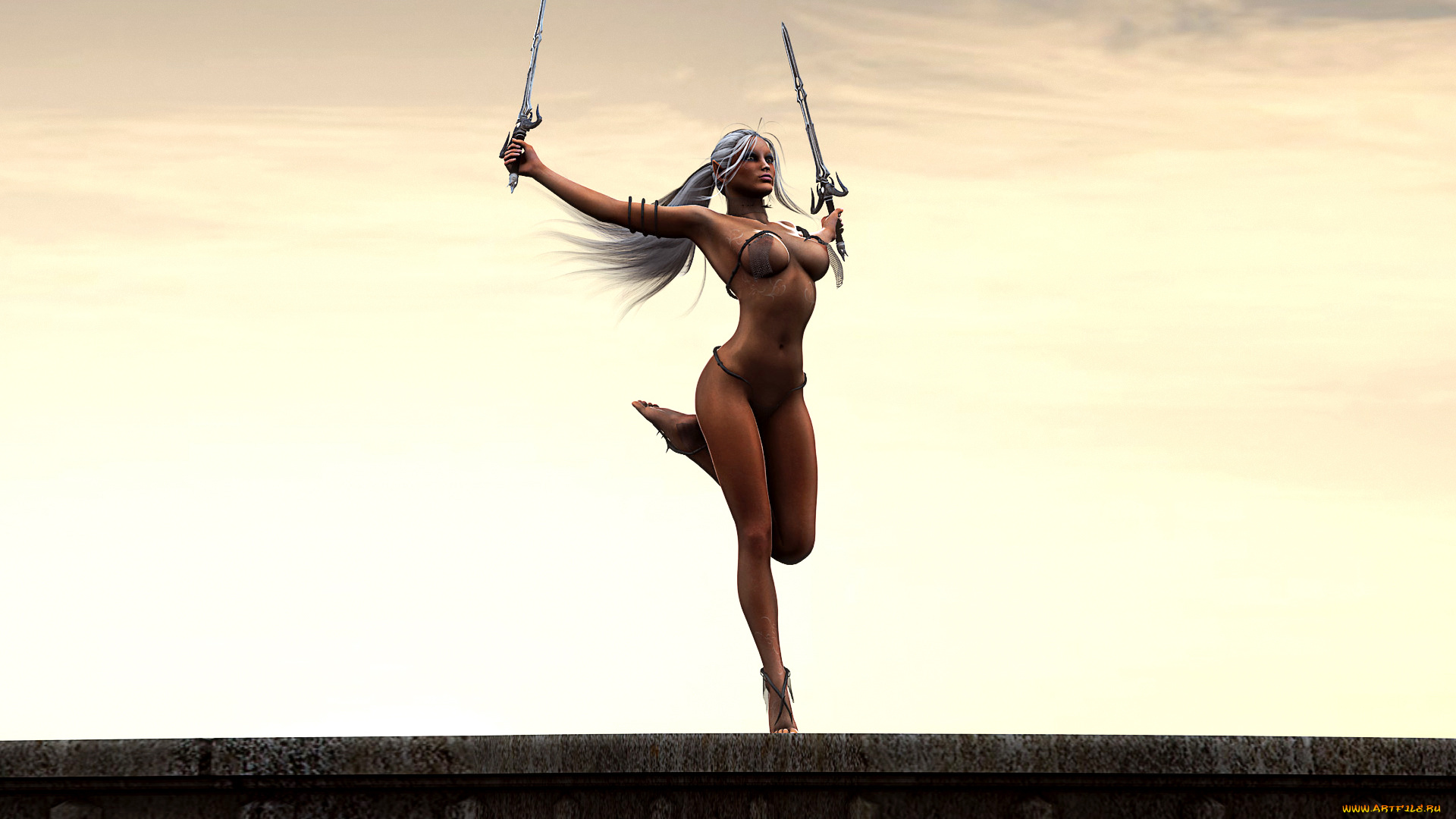 blade, dancer, 3д, графика, amazon, амазонки