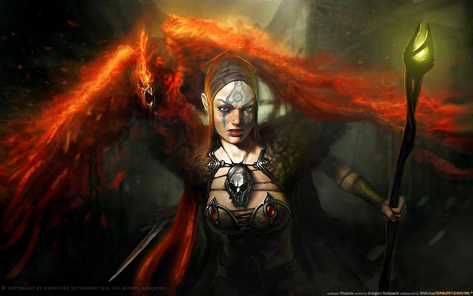 phoenix, фэнтези, маги