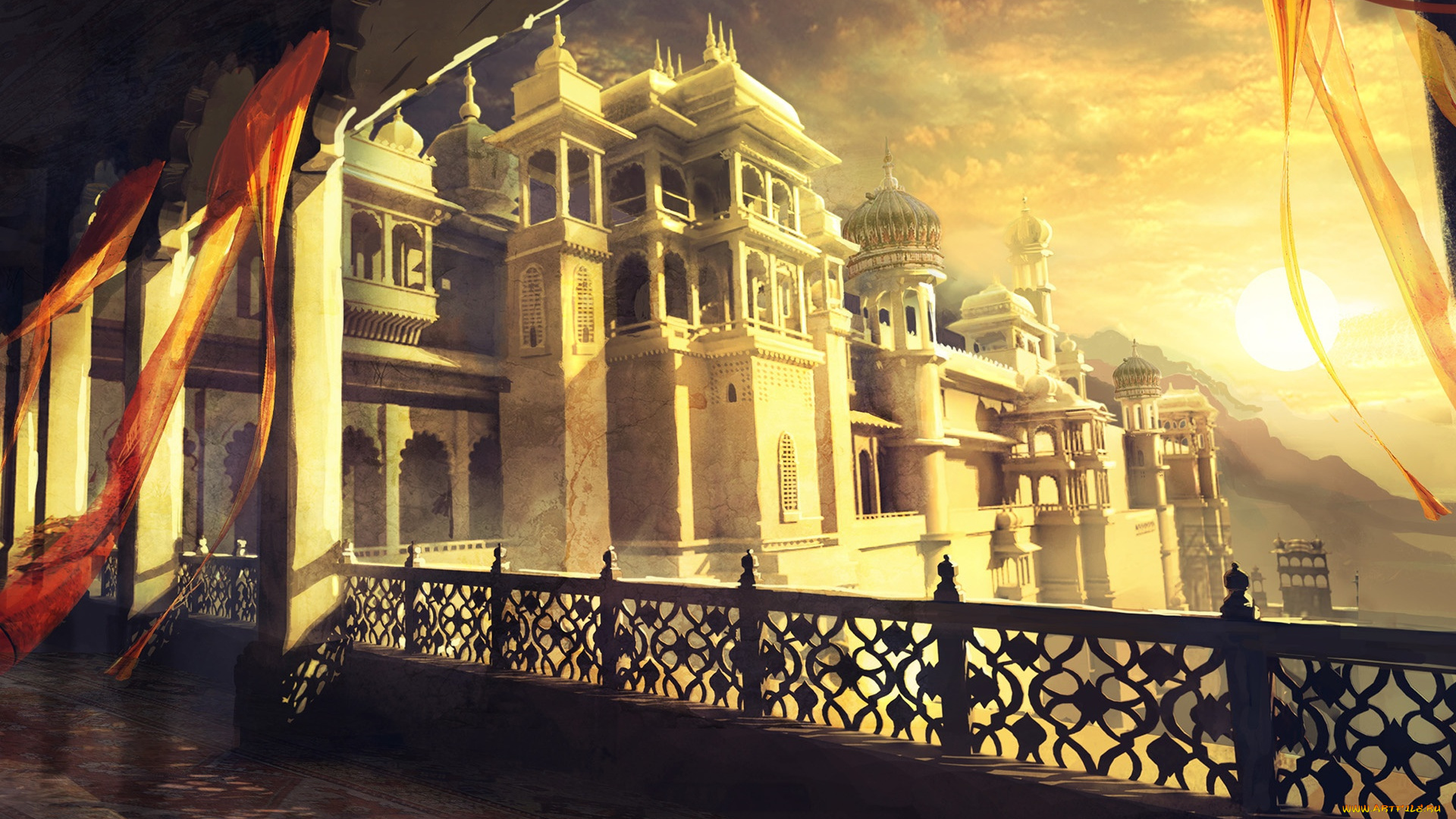 prince, of, persia, the, forgotten, sands, видео, игры, дворец