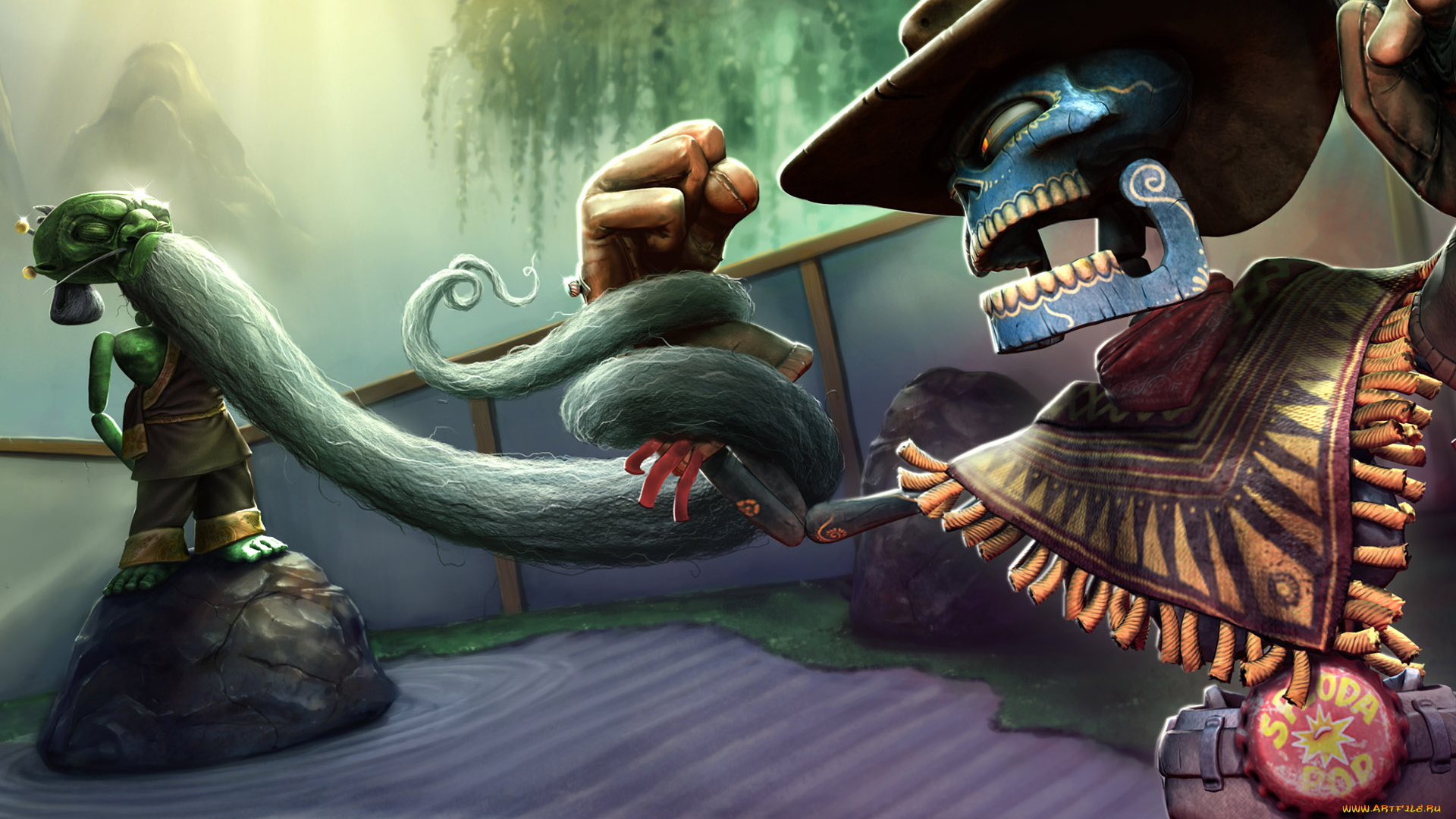 the, gunstringe, видео, игры, скелет