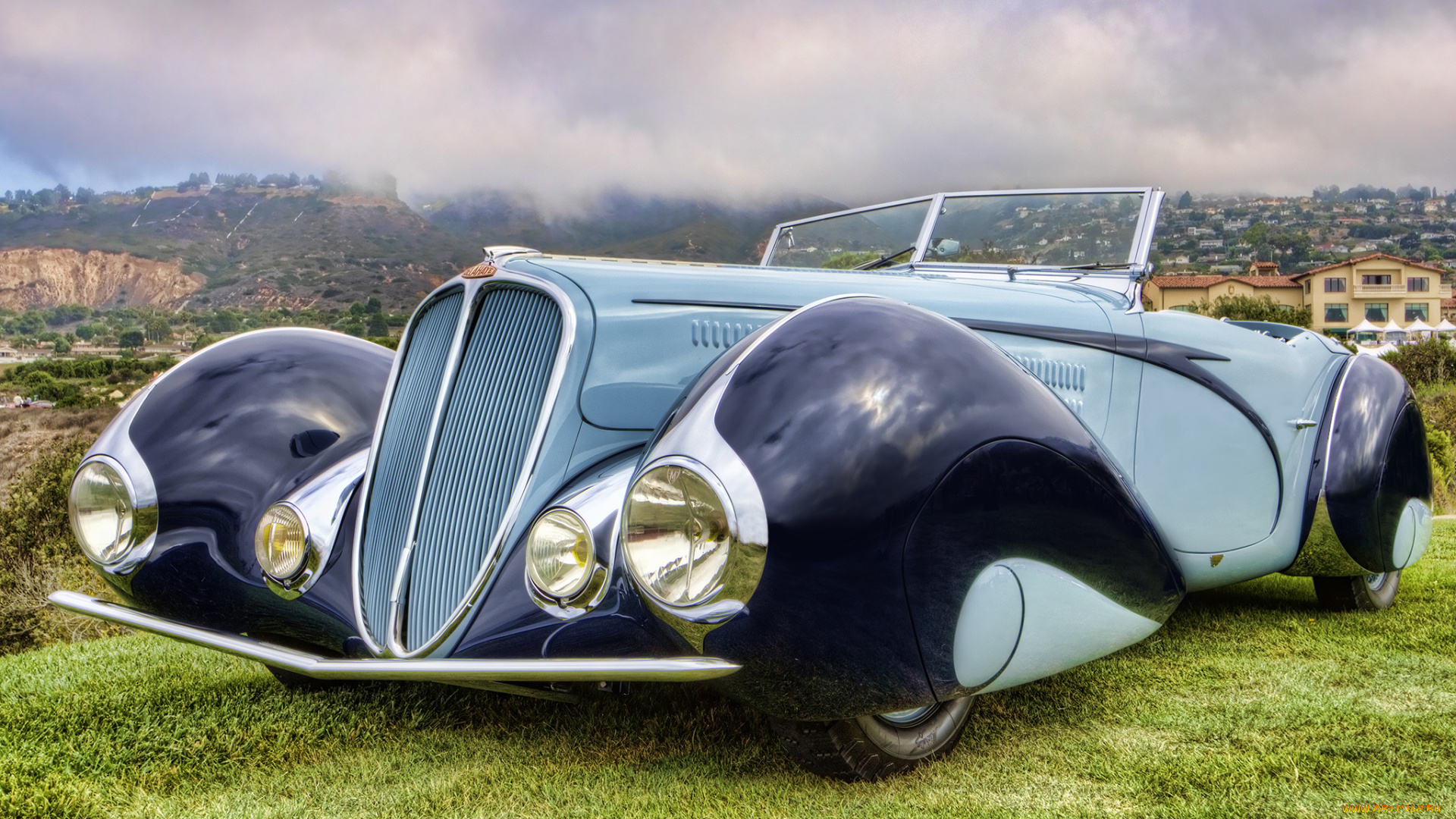 delahaye, 135, cabriolet, by, figoni, falaschi, автомобили, классика