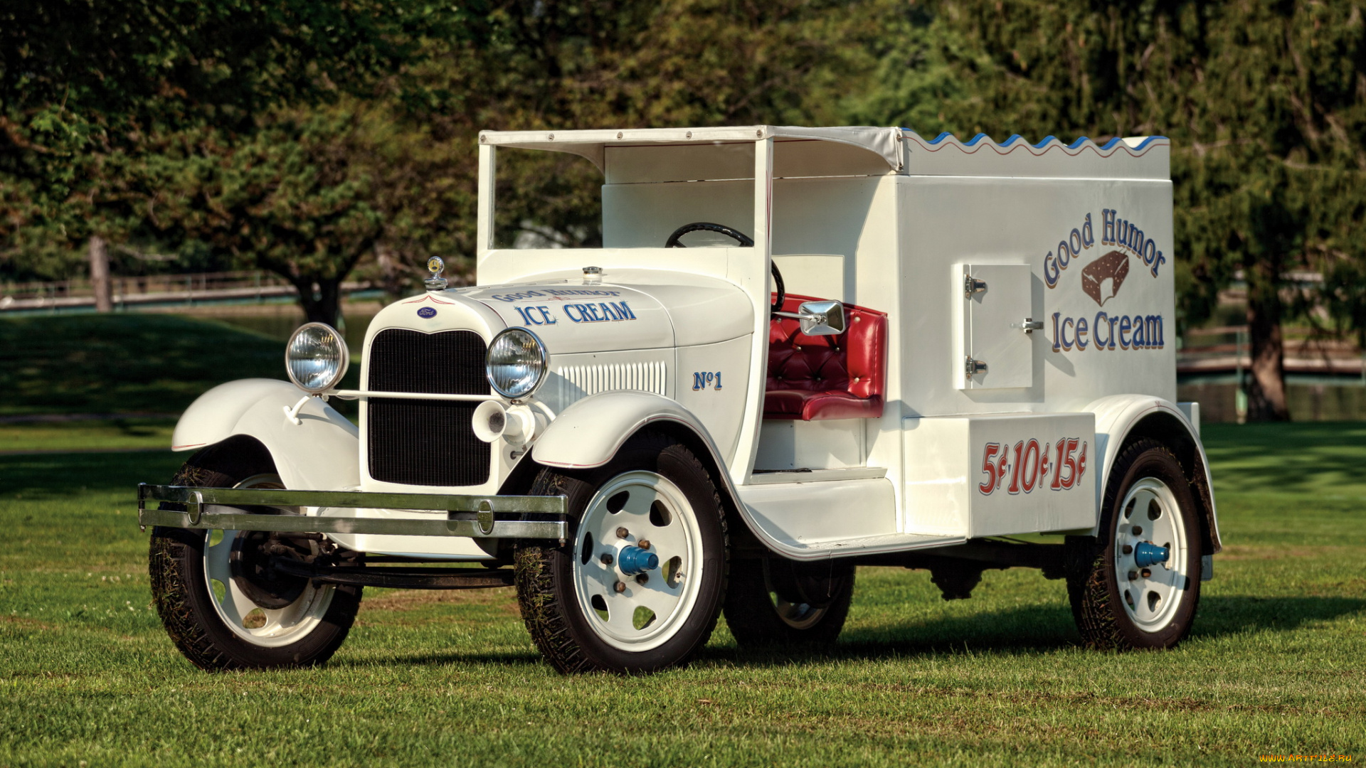 ford, model, aa, ton, ice, cream, truck, автомобили, классика