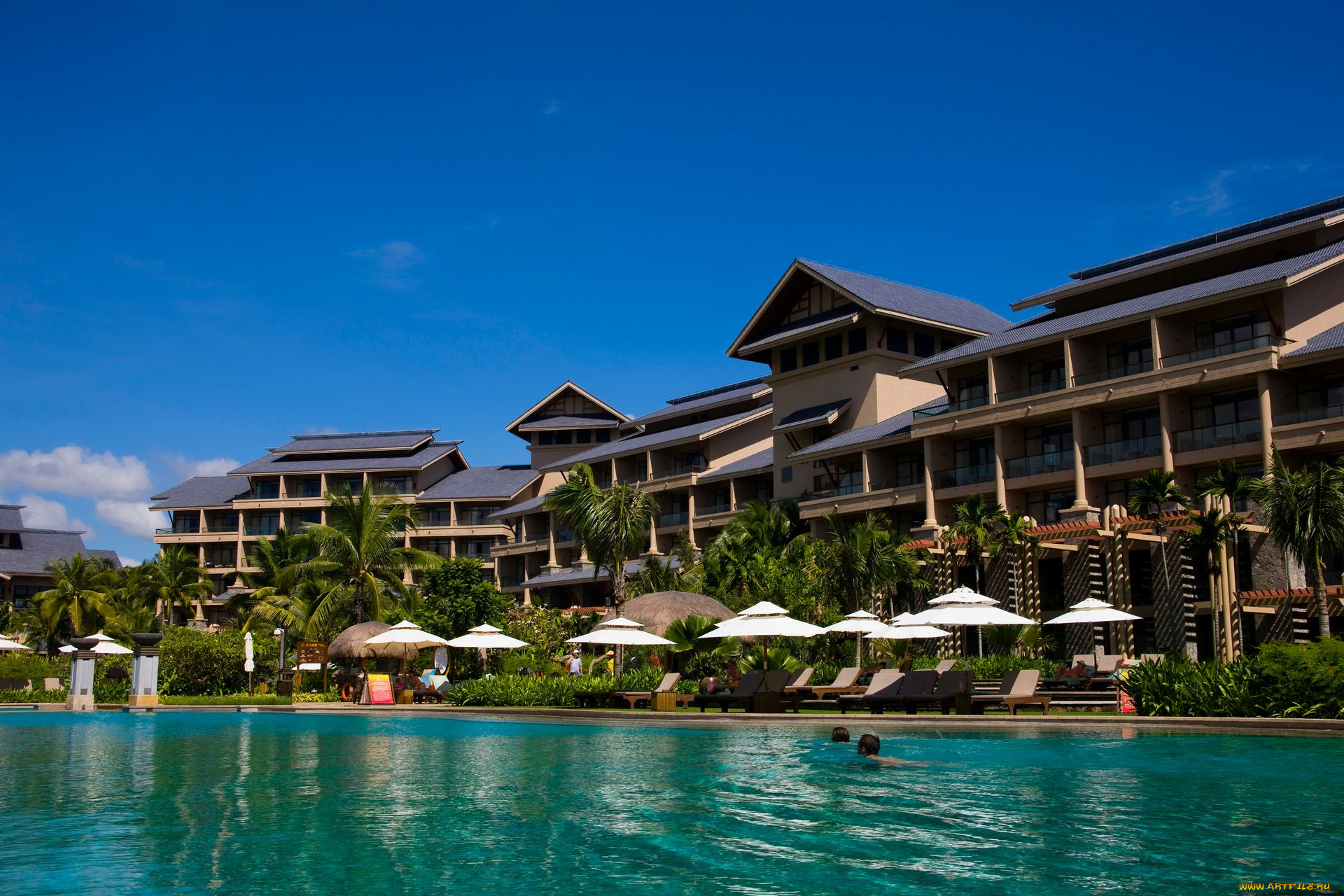 города, здания, дома, вода