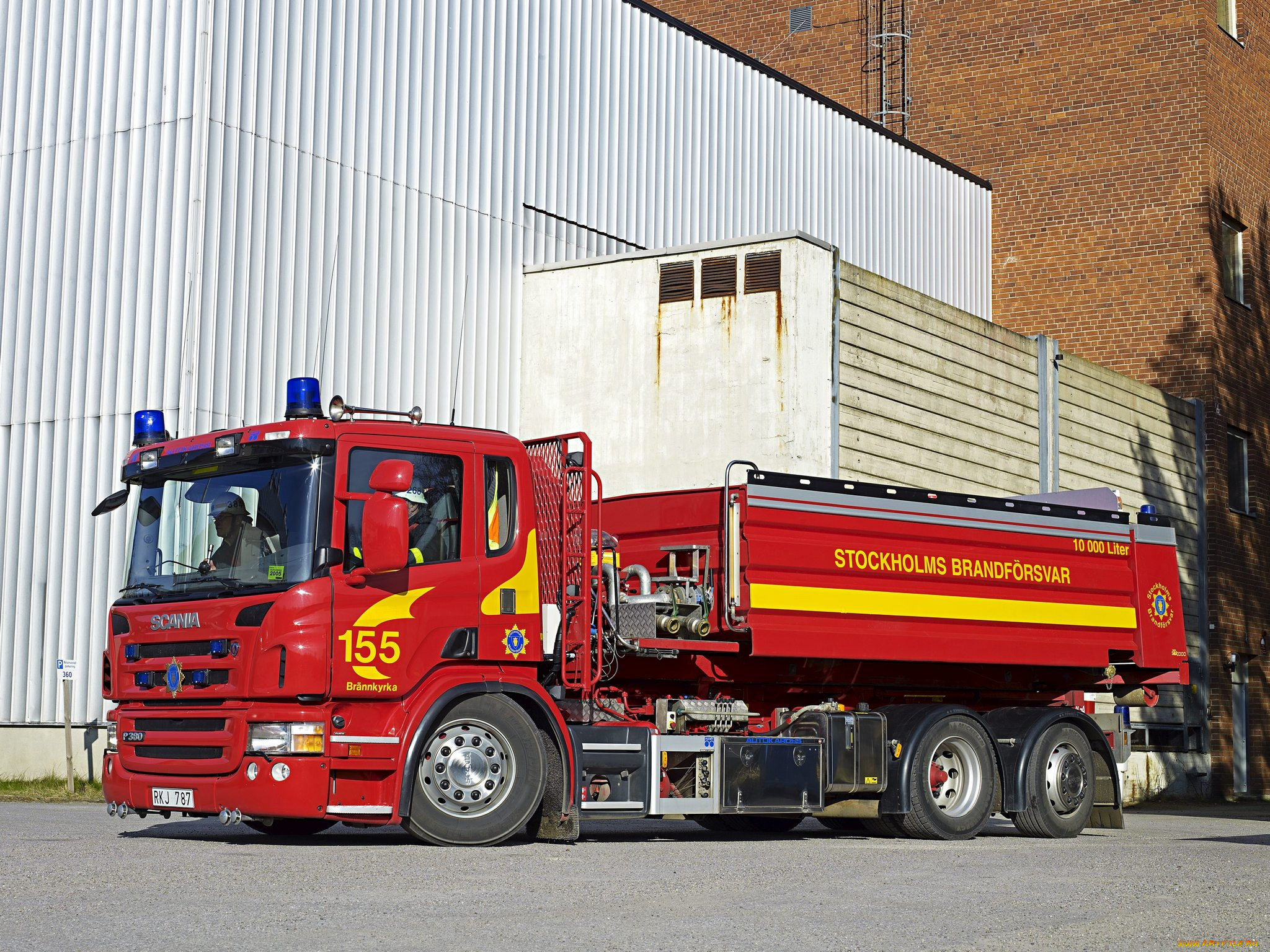 автомобили, пожарные, машины, scania
