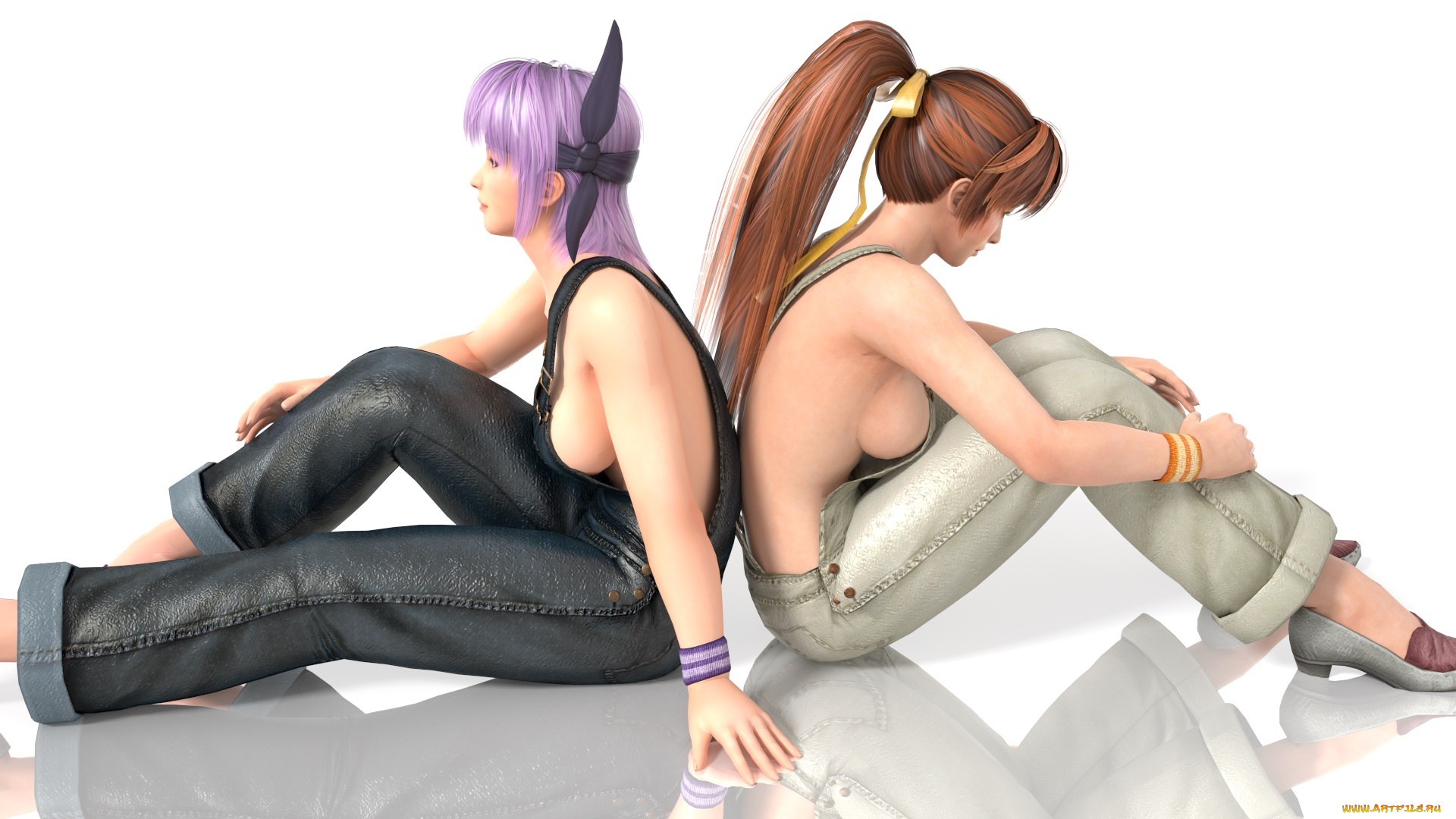 3д, графика, anime, аниме, девушки