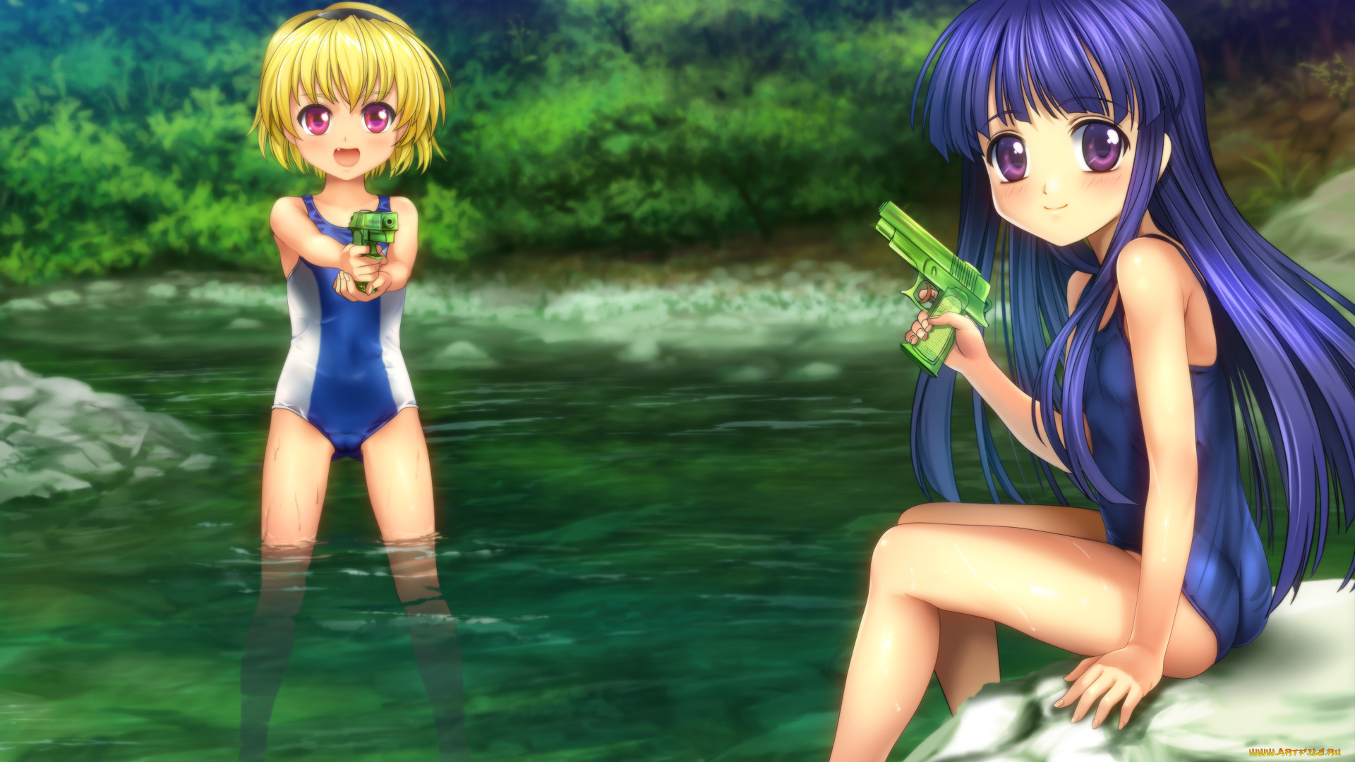 аниме, higurashi, no, naku, koro, ni, houjou, satoko, furude, rika, higurashi, no, naku, koro, ni