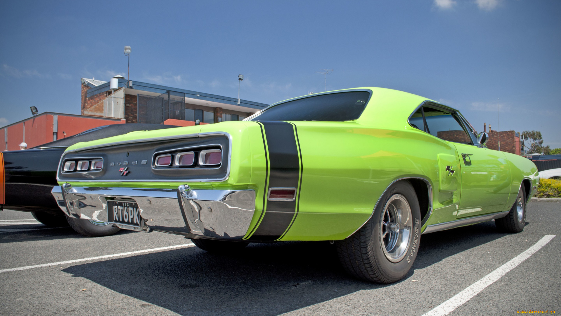 автомобили, 3д, машина, coronet, dodge, muscle, car, rt, 1970