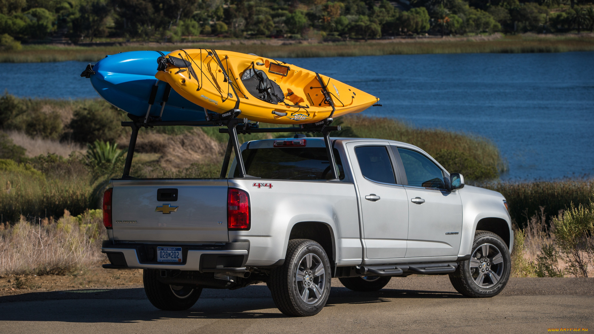 автомобили, chevrolet, cab, colorado, lt, double, 2015г