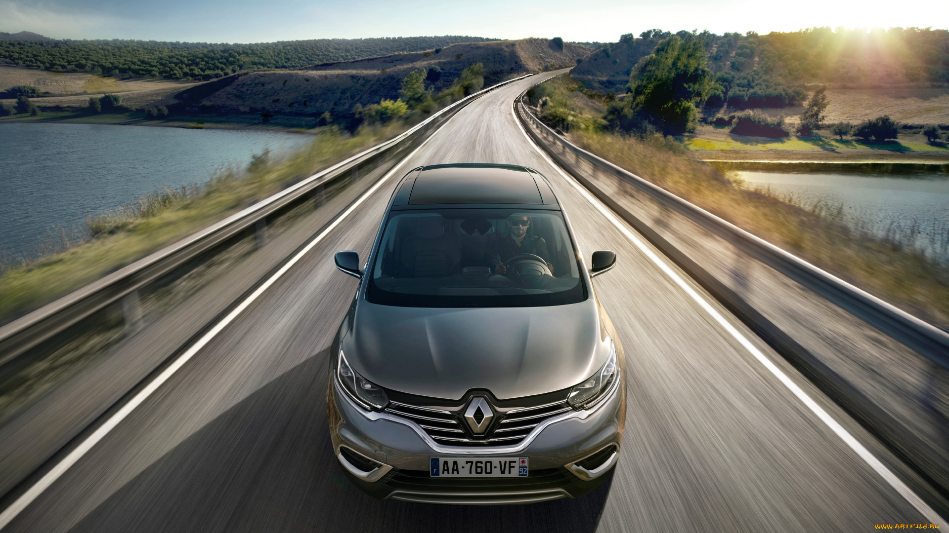 автомобили, renault, серый, 2015г, espace