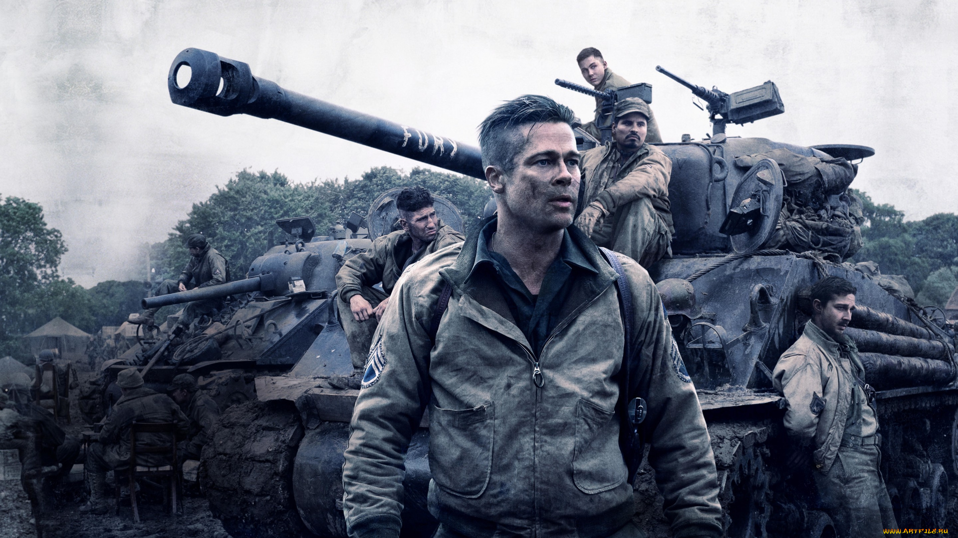 кино, фильмы, fury, военный, исторический, Ярость, фильм, драма