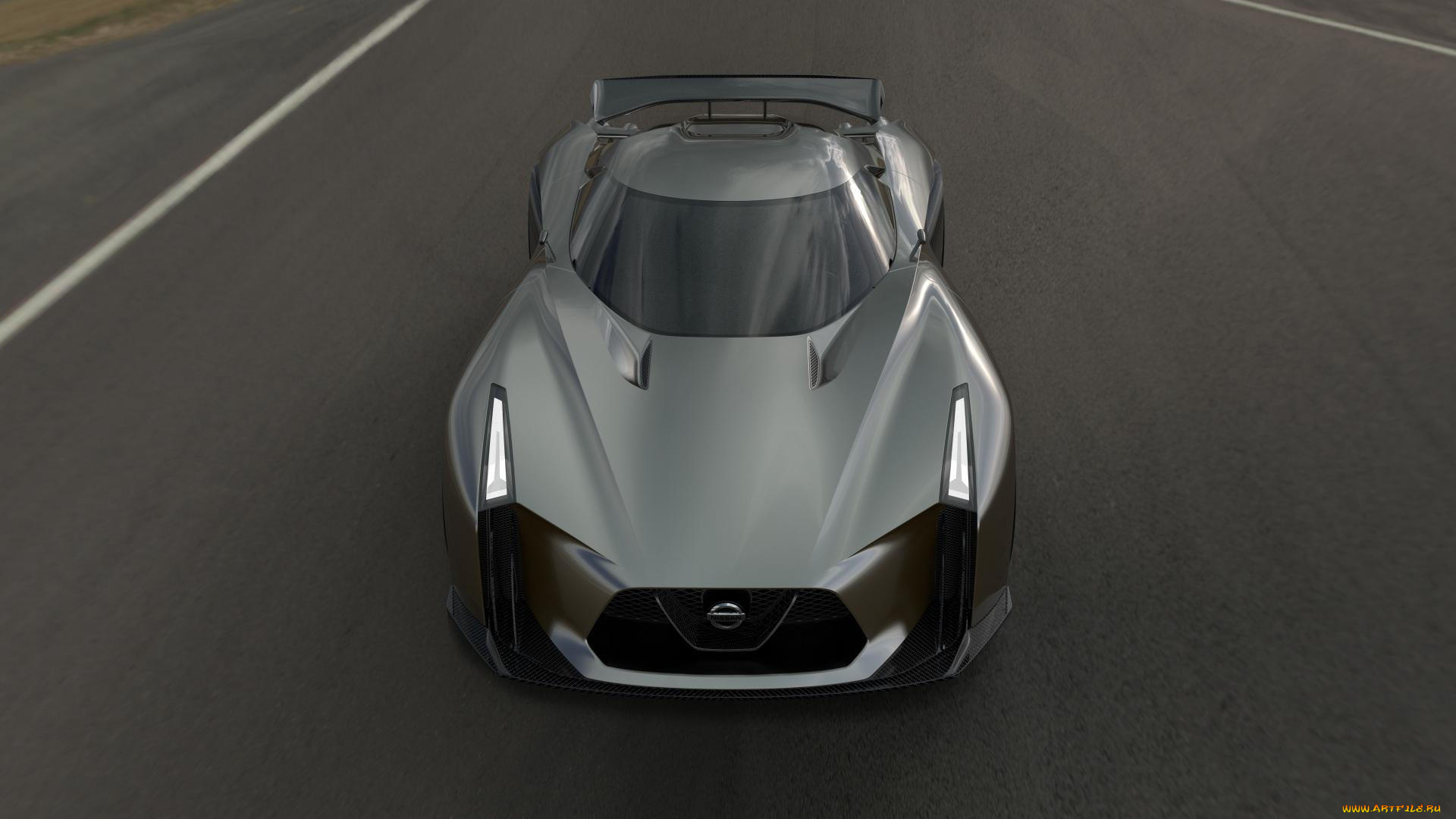 nissan, concept, 2020, автомобили, 3д, ниссан, спорткар