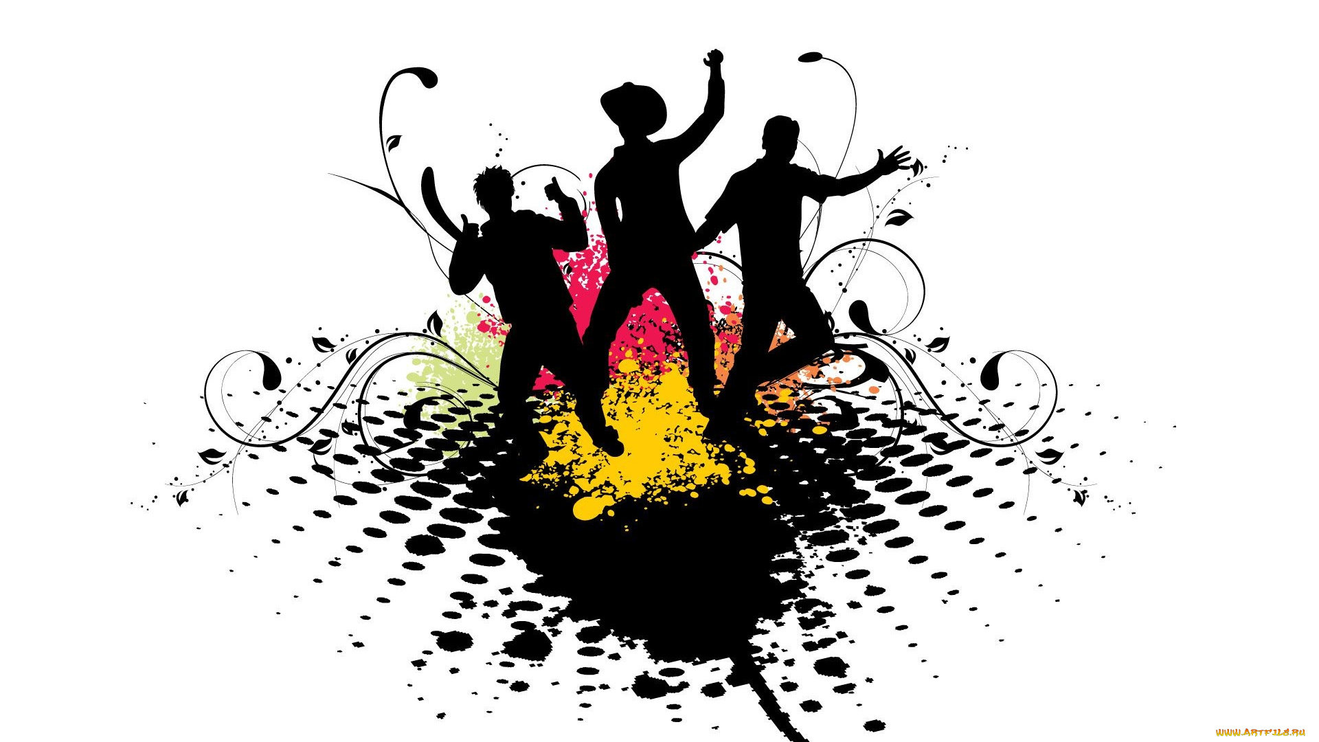 рисованные, минимализм, мальчики