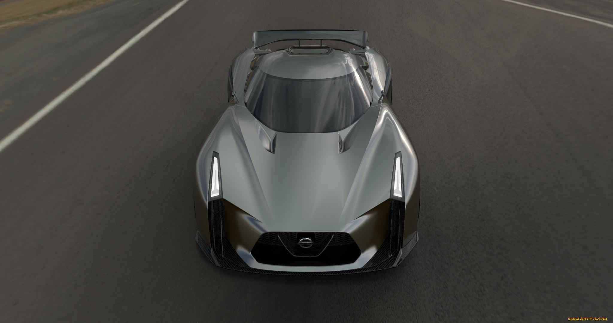 nissan, concept, 2020, автомобили, 3д, ниссан, спорткар