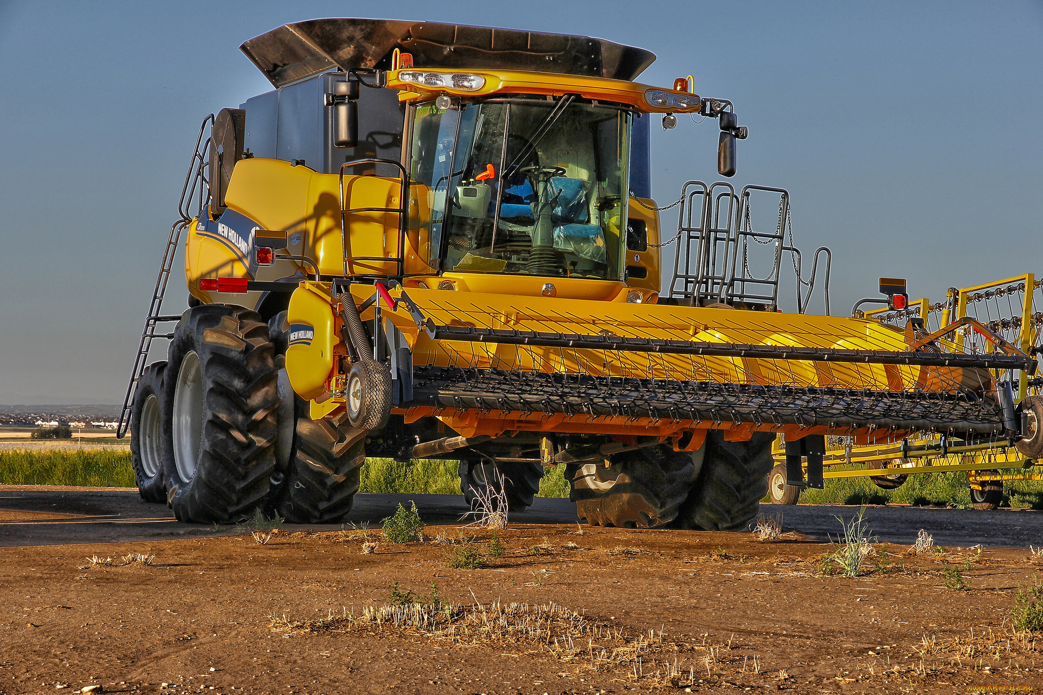 техника, комбайны, комбайн