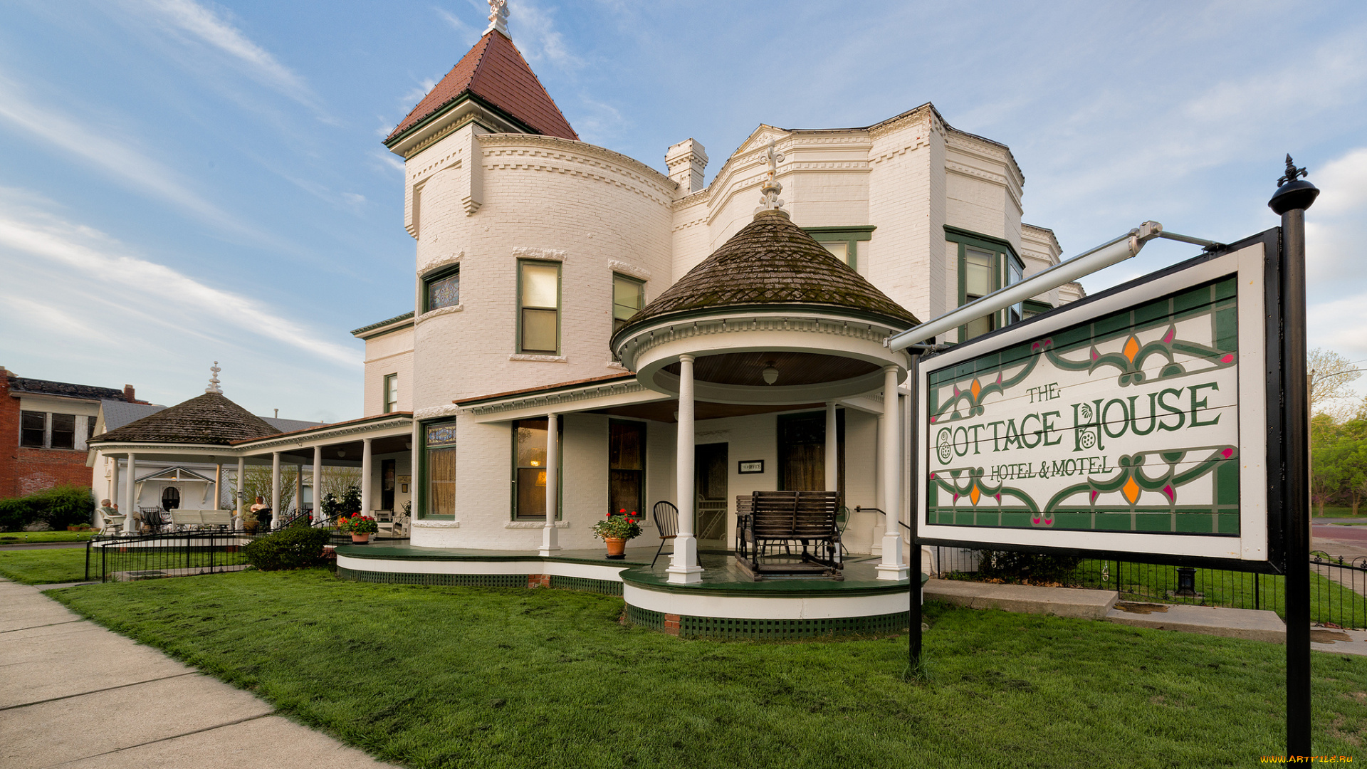 cottage, house, hotel, &, motel, города, -, здания, , дома, комплекс, гостиничный