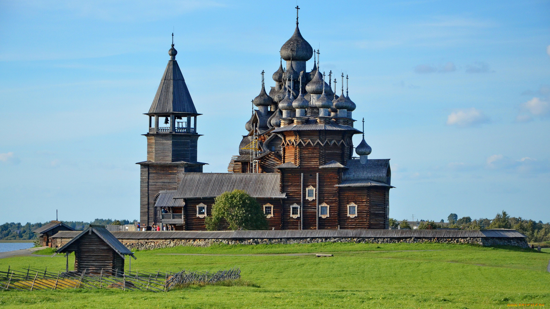 города, -, православные, церкви, , монастыри, россия, карелия, кижский, погост, kizhi, pogost, церковь, купола, остров, озеро, пейзаж