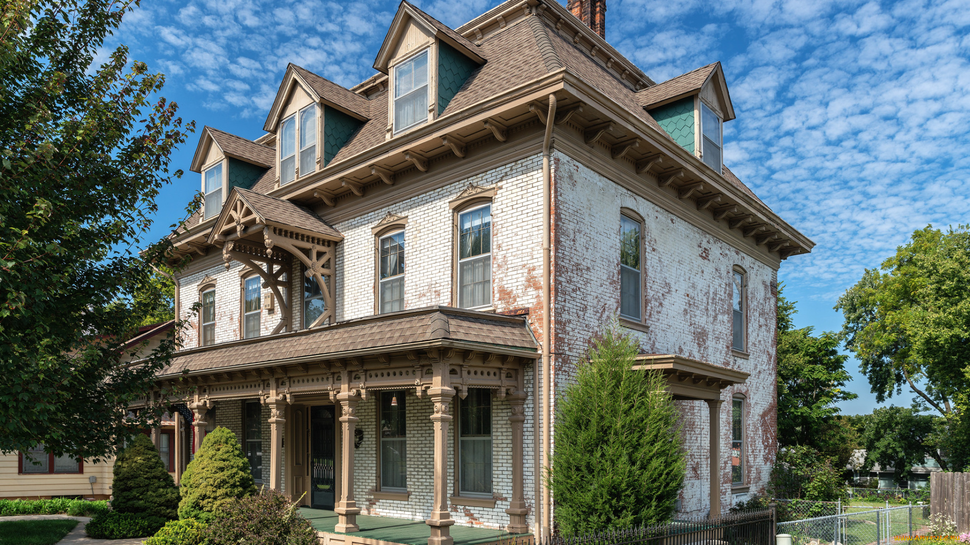 города, -, здания, , дома, загородный, дом