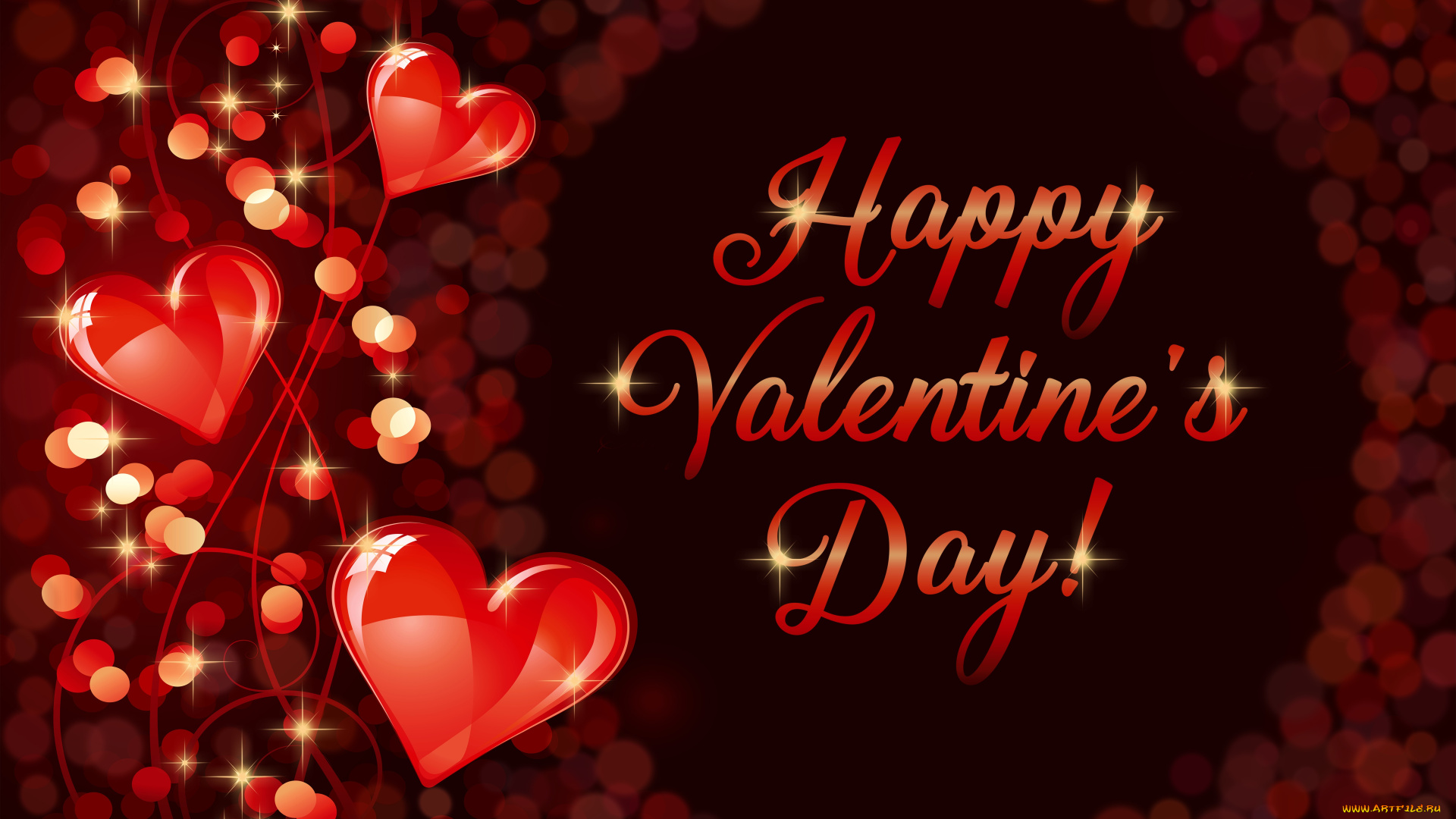 праздничные, день, святого, валентина, , сердечки, , любовь, любовь, сердечки, gradient, golden, luxury, romantic, hearts, love