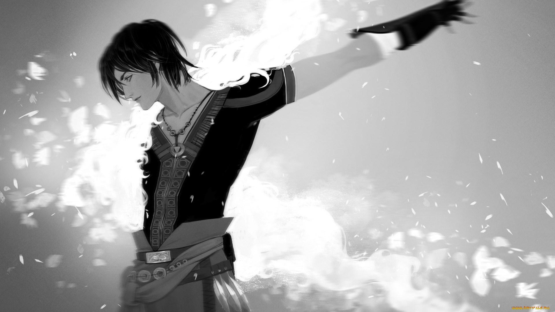 видео, игры, final, fantasy, xiii, парень, арт