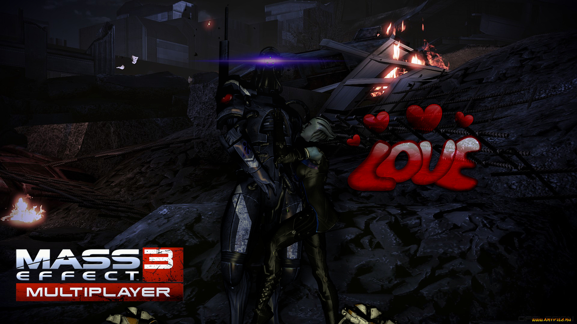 видео, игры, mass, effect, 3, персонажи