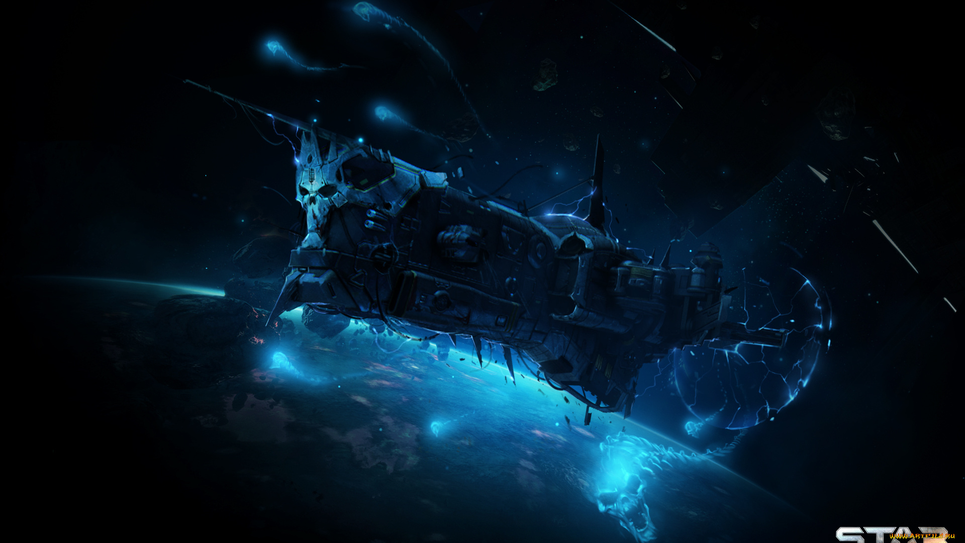 видео, игры, star, conflict, вселенная, полет, космический, корабль