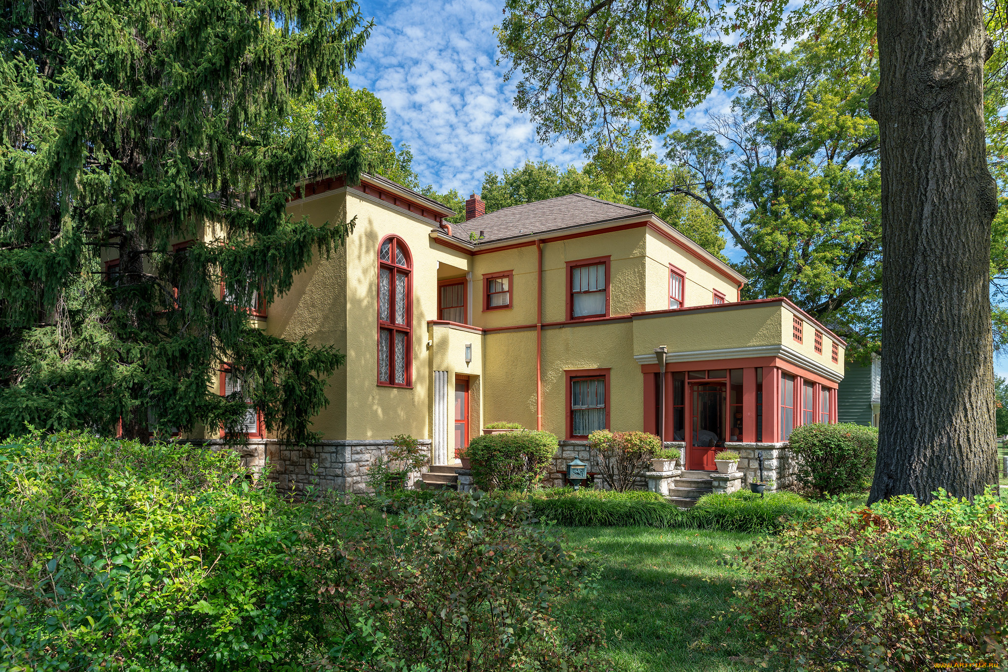 города, -, здания, , дома, дом, загородный