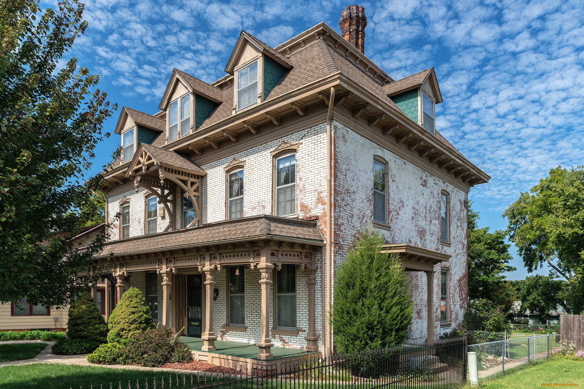 города, -, здания, , дома, загородный, дом