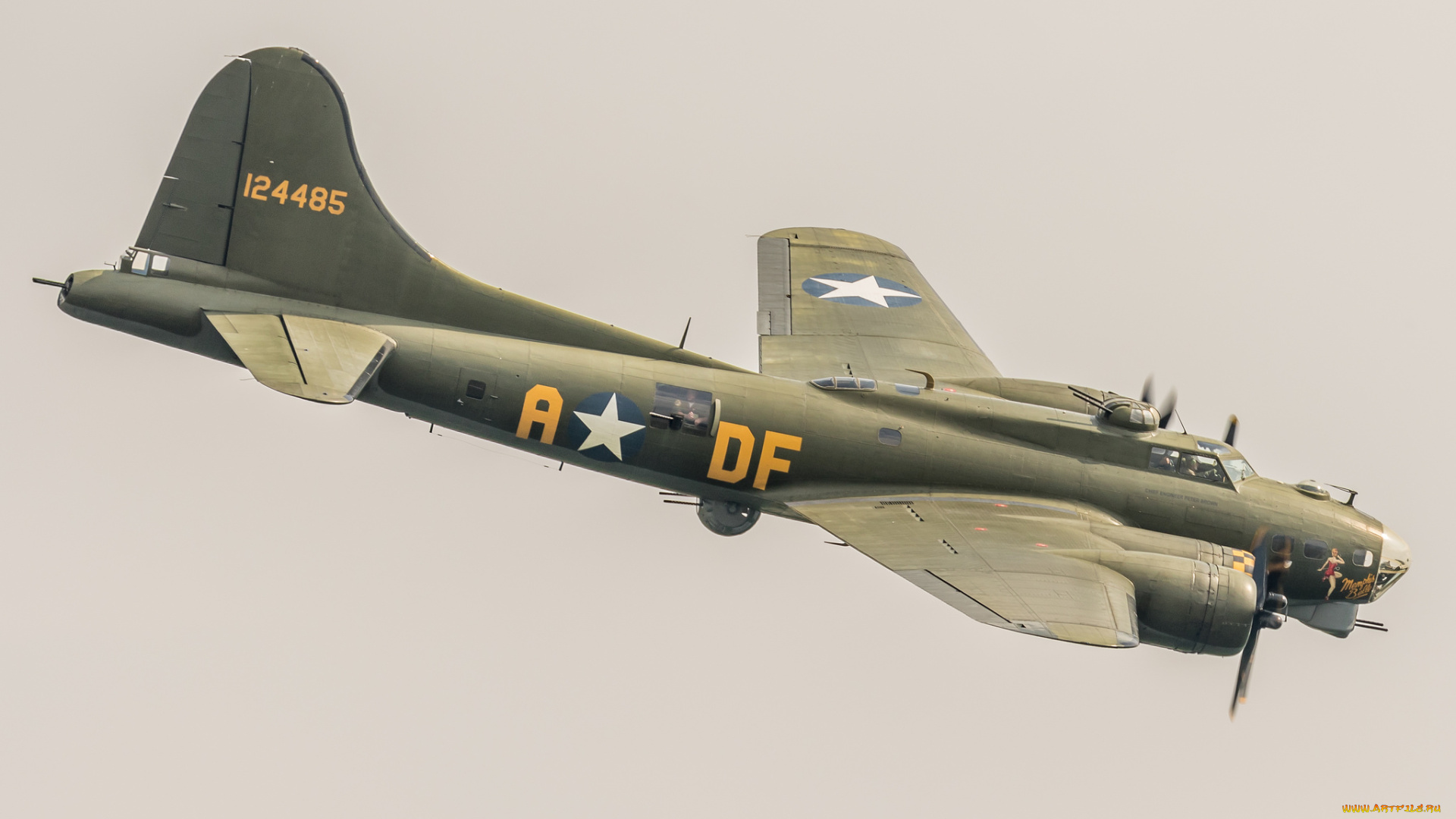 boeing, b-17g, flying, fortress, авиация, боевые, самолёты, бомбардировщик