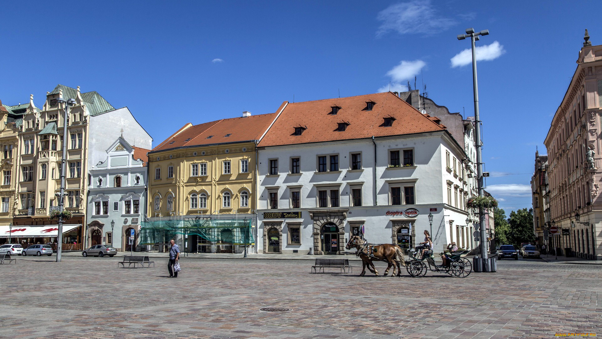 плзень, Чехия, города, -, улицы, , площади, , набережные