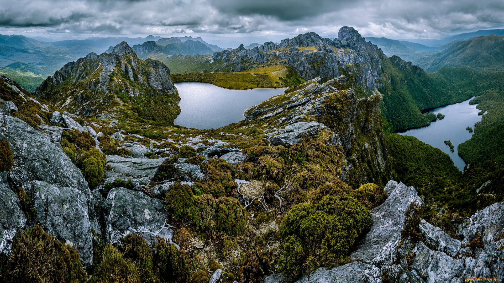 природа, горы, простор