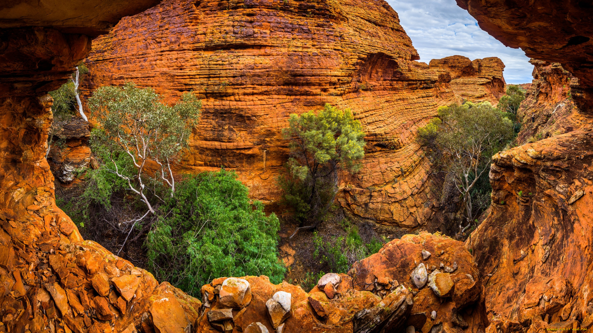 природа, горы, простор