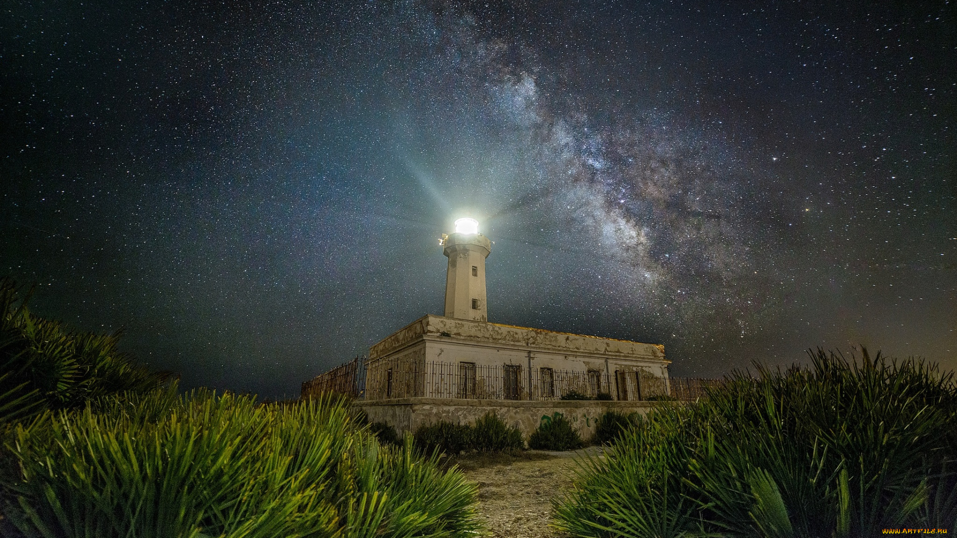 природа, маяки, простор