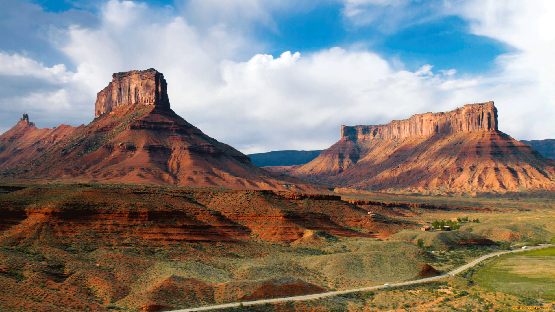 природа, пустыни, простор