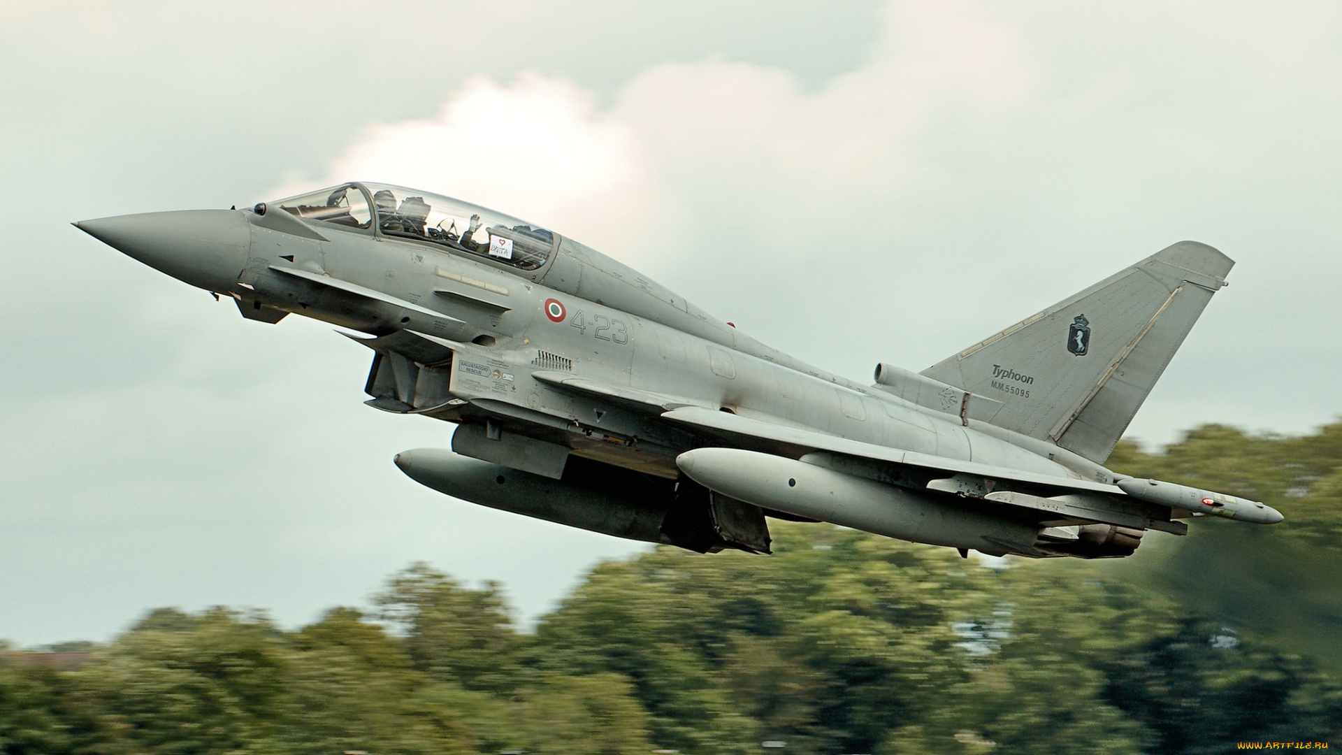 typhoon, авиация, боевые, самолёты, истребитель