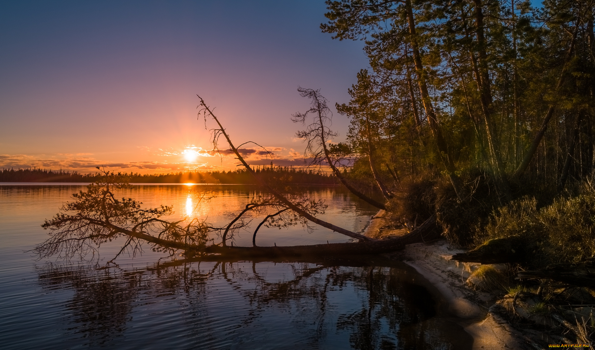 природа, восходы, закаты, простор