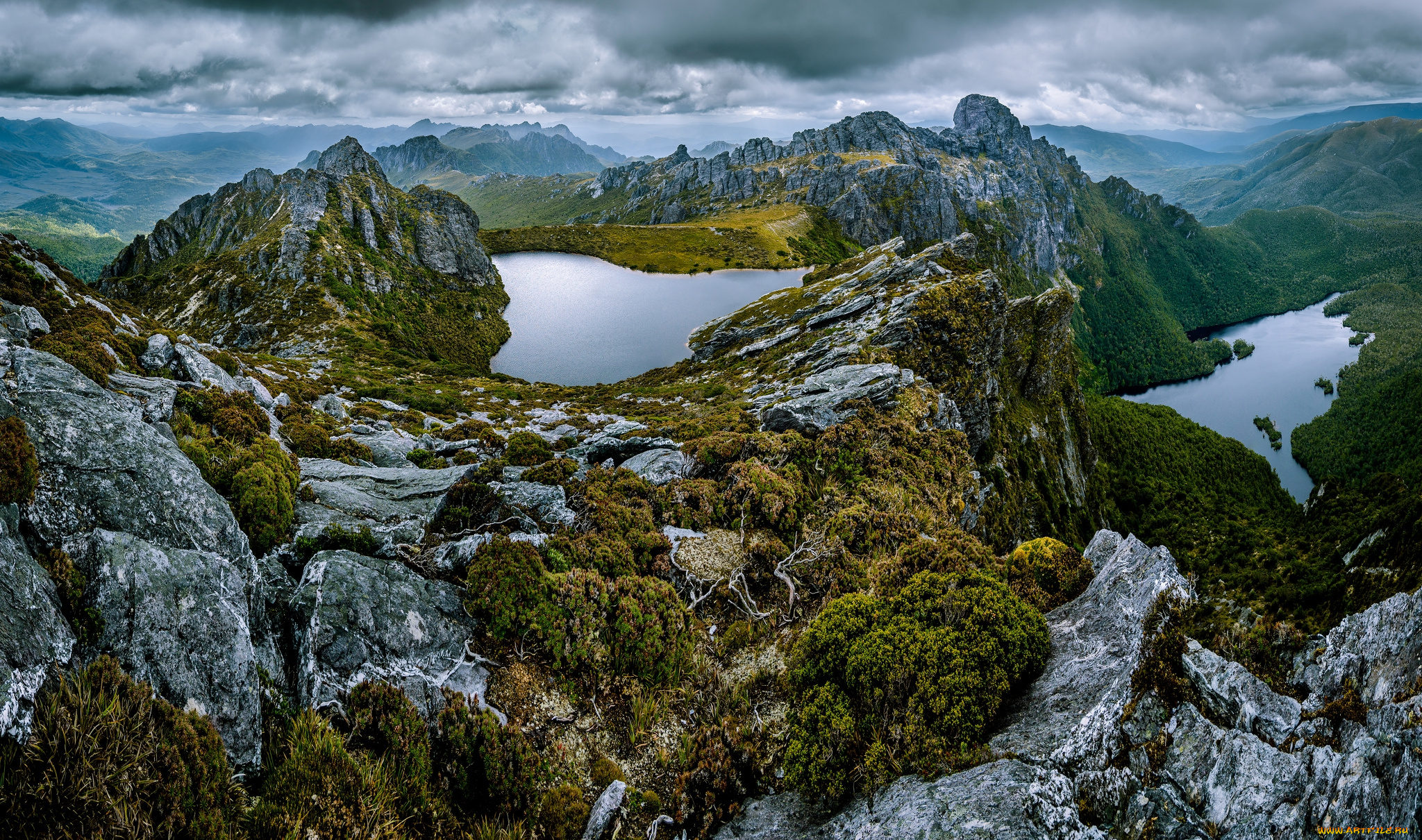 природа, горы, простор